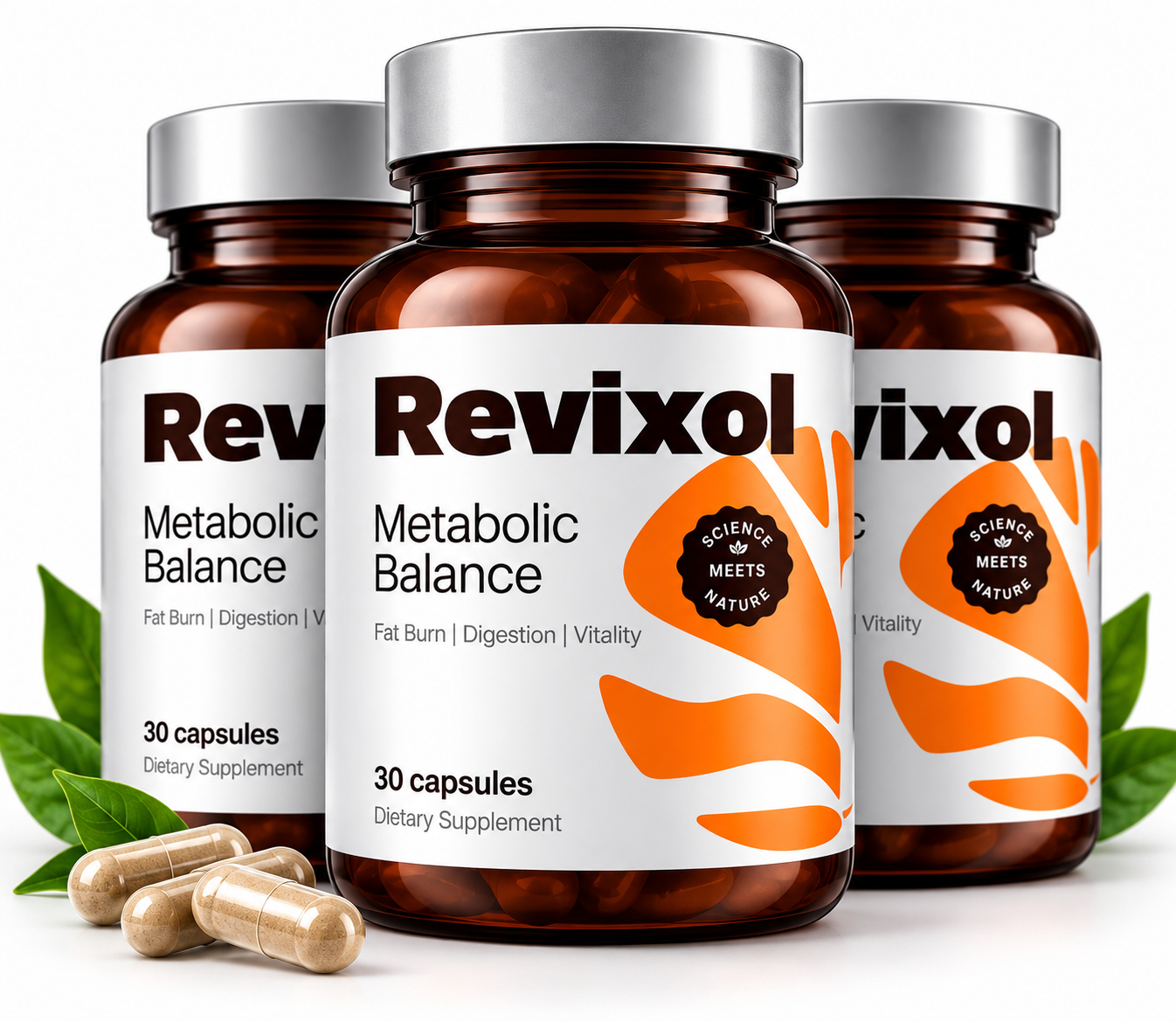 Revixol-flaskor